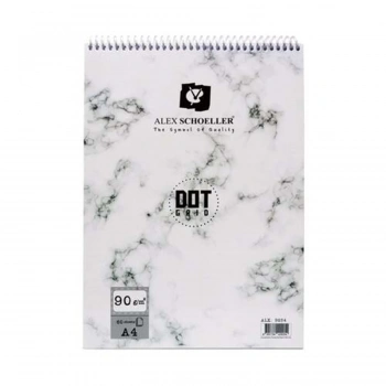 ALEX ÇİZİM DEFTERİ A4 90Gr. 60LI DOT GRID ALX-9254