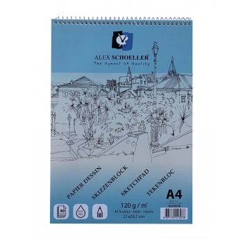 ALEX ESKIZ BLOK 120Gr. A4 40LI ALX-0278