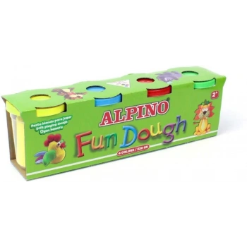 ALPİNO OYUN HAMURU 130Gr. 4LÜ ALP-DP-000302