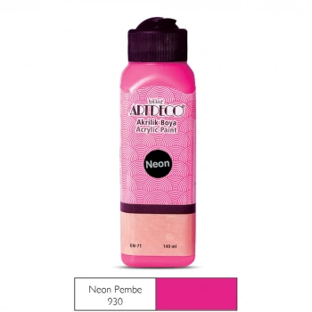 ARTDECO NEON AKRİLİK BOYA 140ML N.PEMBE 930 LV-Y-070R-930
