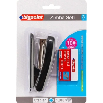 BİGPOİNT ZIMBA MAKİNESİ SETİ NO.10 SİYAH BP306-95