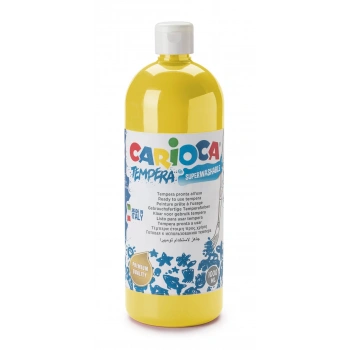CARİOCA GUAJ BOYA (SÜPER YIKANABİLİR) 1000 ML SARI KO030/03