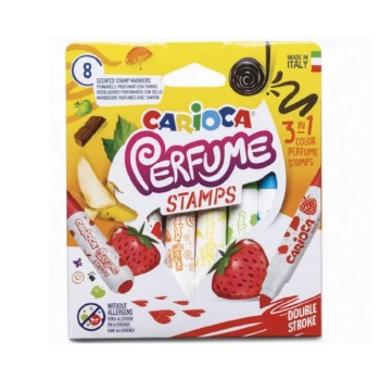 CARİOCA KOKULU DAMGALI JUMBO KEÇELİ KALEMİ 8Lİ 42988