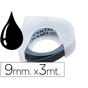 DYMO KABARTMA ŞERİT 9 MMX3 MT SİYAH S0898130