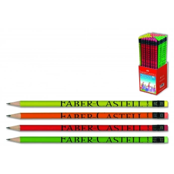 FABER-CASTELL STYLE 1127 SİLGİLİ KURŞUN KALEM 4 RENK