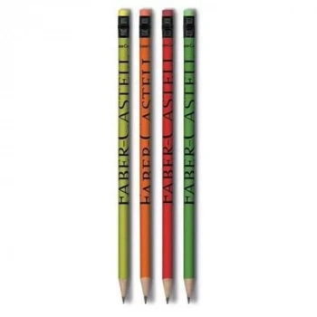 FABER-CASTELL STYLE 1127 SİLGİLİ KURŞUN KALEM 4 RENK 112700