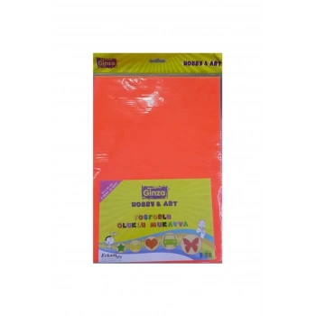 GİNZA OLUKLU MUKAVVA FOSFORLU 24x34Cm. 10LU GN-272/50