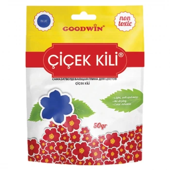 GOODWİN ÇİÇEK KİLİ MAVİ 50 GR GWF-05