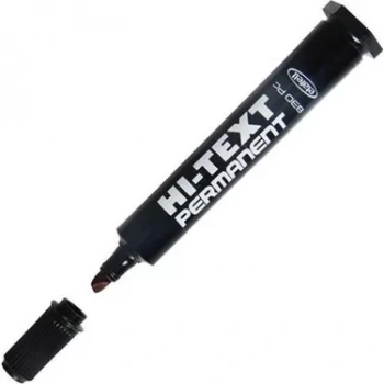HI-TEXT MARKER KESIK UC 830PC SIYAH 12LI