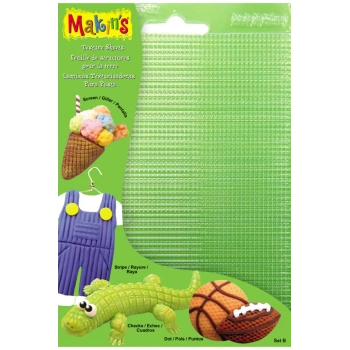 MAKİNS CLAY DOKU KALIBI SET B MC-38002