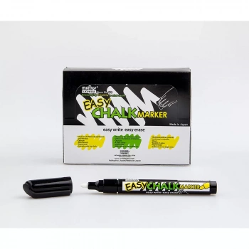 MARVY EASY CHALK TEBESIR MARKOR FOSFORLU BLACK-SİYAH 470