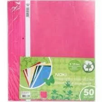 NOKİ ECO TELLİ DOSYA K.PEMBE 50 Lİ 4828