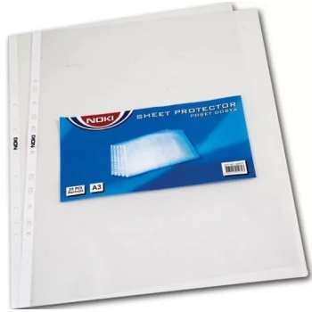 NOKİ POŞET DOSYA A3 DİKEY 25Lİ (90 MIC) 4836-P