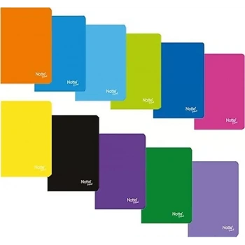 NOTTE SPR. PLASTİK KAP. A5 TREND 60 YP. ÇİZGİLİ N61-356