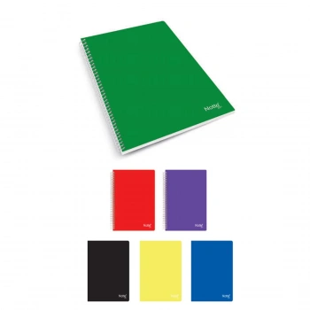 NOTTE SPR. PLASTİK KAP.DEFTER A4 CLASSİC 60 YP. ÇİZGİLİ N60-406