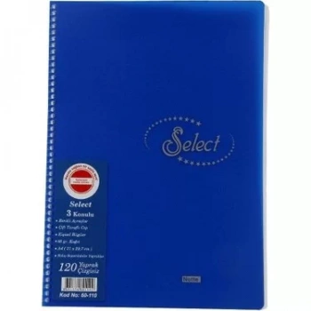 NOTTE SPR. SERT KAP. A4 SELECT 120 YP. KARELİ 4 KONULU N50-381