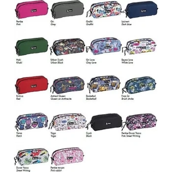 OKAPİ KALEM ÇANTASI ASORTİ/KARIŞIK RENK (OKP-108 / AS)