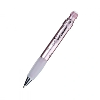 SERVE DEEP MEKANIK KURSUN KALEM 07MM METALİK ROZE AY-YILDIZ SV-DEEP-07-DMROZE