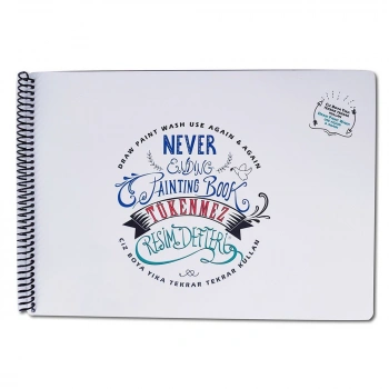 AKADEMİ ÇOCUK TÜKENMEZ RESİM DEFTERİ 2 25x35