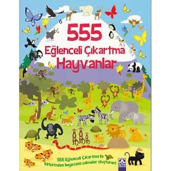 ALTIN KİTAPLAR ÇOCUK KİTAPLARI 555 EĞLENCELİ ÇIKARTMA HAYVANLAR