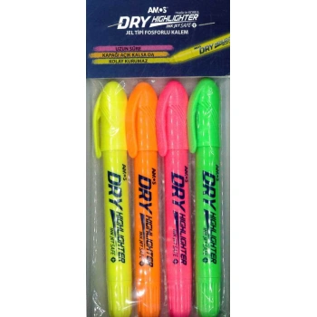 AMOS KALEM FOSFORLU JEL DRY HL 4LU POSET HLD4OOP1