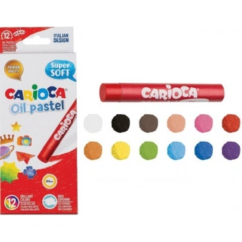 CARİOCA YAĞLI PASTEL BOYA KALEMİ 12Lİ 43277