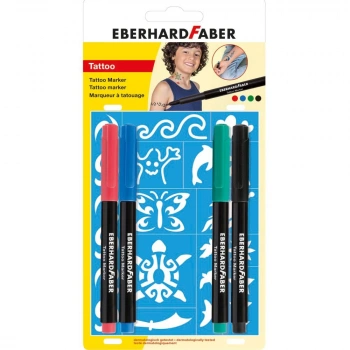 EF TATTOO MARKER 4 BLİSTERLİ EF-559503