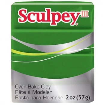 SCULPEY III POLİMER KİL YAPRAK YEŞİLİ 57GR S-302322