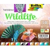 FOLİA ORİGAMİ KAĞIDI 15X15 VAHŞİ HAYAT 50 TABAKA FO-495-1515