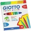 GİOTTO TURBO COLOR KEÇELİ KALEM 12Lİ KUTU  416000