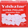 YILDIZLAR SAYMA PULLARI 116
