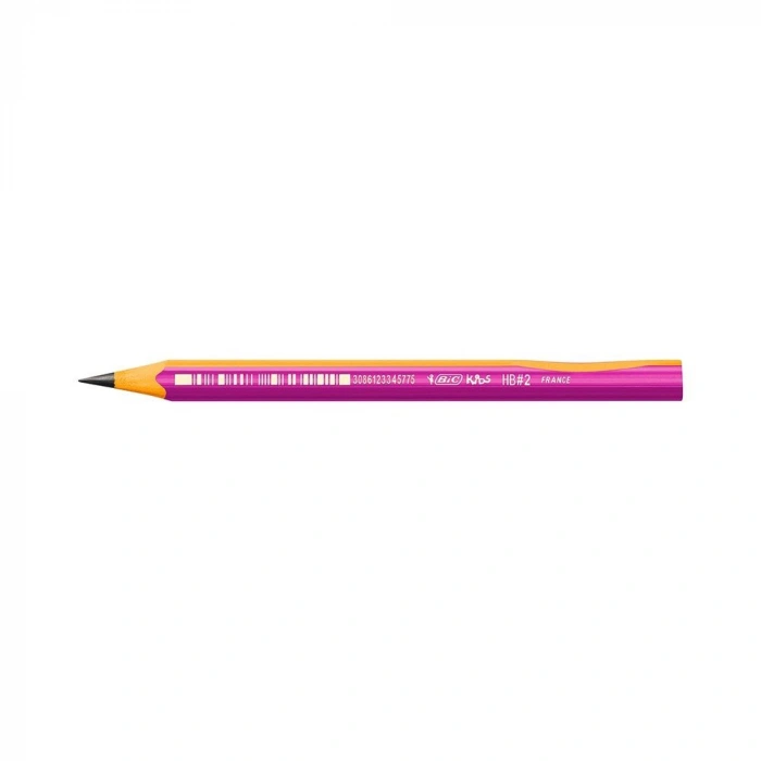 BİC KIDS EVOLUTION ÜÇGEN JUMBO KURŞUN KALEM PEMBE 12Lİ KUTU 919263-929263