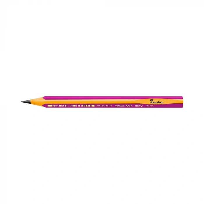 BİC KIDS EVOLUTION ÜÇGEN JUMBO KURŞUN KALEM PEMBE 12Lİ KUTU 919263-929263