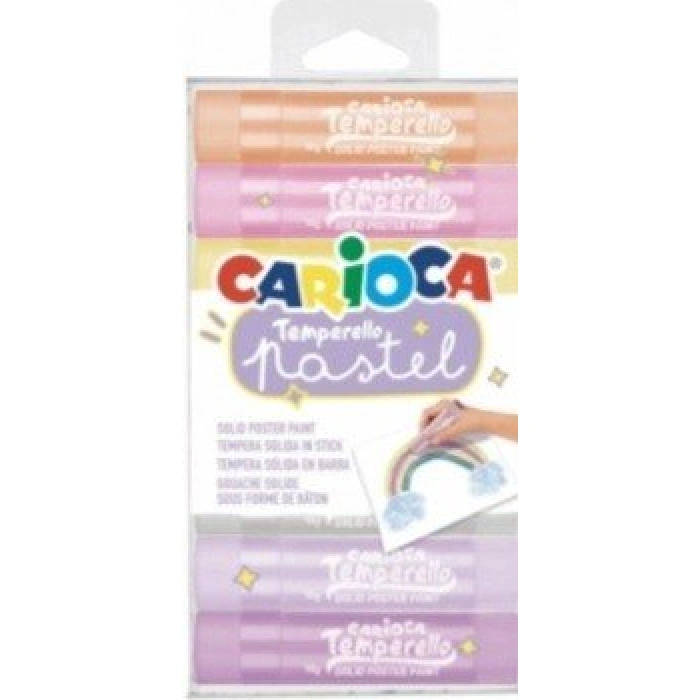 CARİOCA TEMPERELLO STICK POSTER BOYAMA KALEMİ PASTEL 8Lİ 42673