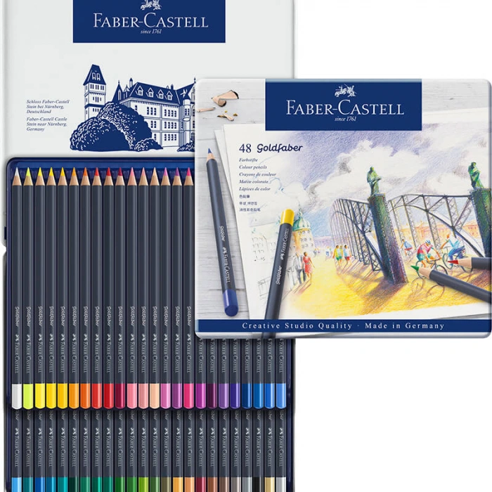 FABER-CASTELL GOLDFABER BOYA KALEMİ 48Lİ 114748