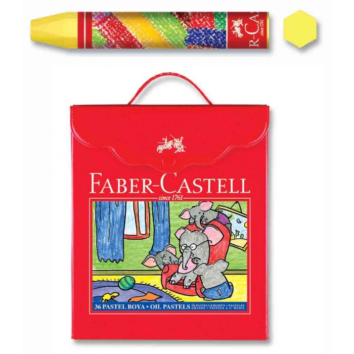 FABER-CASTELL PASTEL BOYA REDLINE ÇANTALI 36 RENK 125136-125137