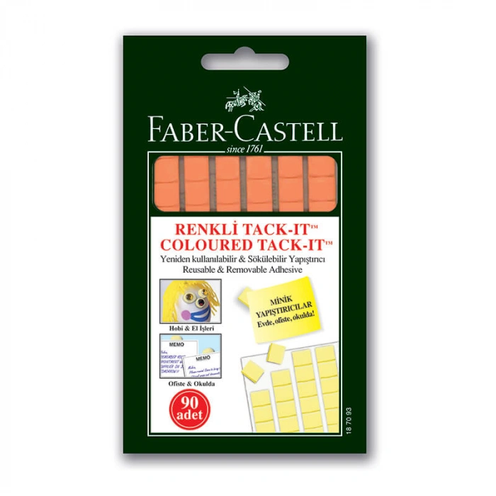 FABER-CASTELL TACK-İT 50 GR KARIŞIK RENK 187093