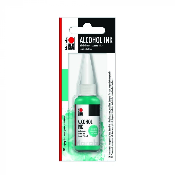 MARABU ALCOHOL INK 20ML AQUA GREEN MA-12160059297