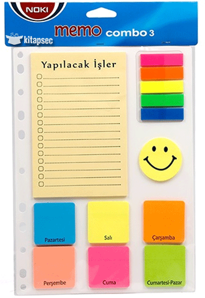NOKİ MEMO COMBO 3 POSTT 12703