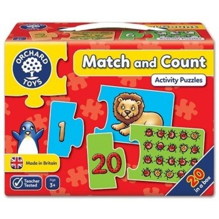 ORCHARD MATCH & COUNT PUZZLE 3 YAŞ+ ORC219