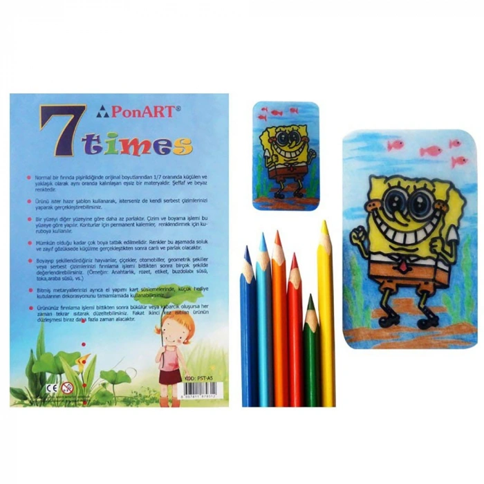 PONART 7 KERE KÜÇÜLEN KAĞIT-A4 P7T-A4