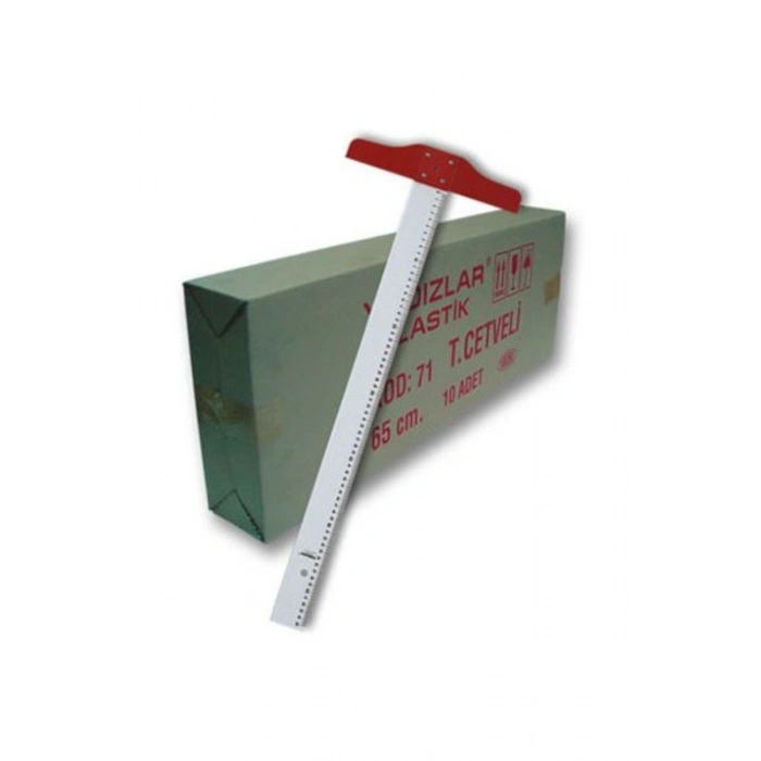 YILDIZLAR PLASTİK T CETVELİ 65CM. 071