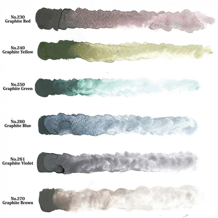 ZIG SULUBOYA GANSAI TAMBI MC20GR/6V GRAPHİTE COLOR 6 RENK