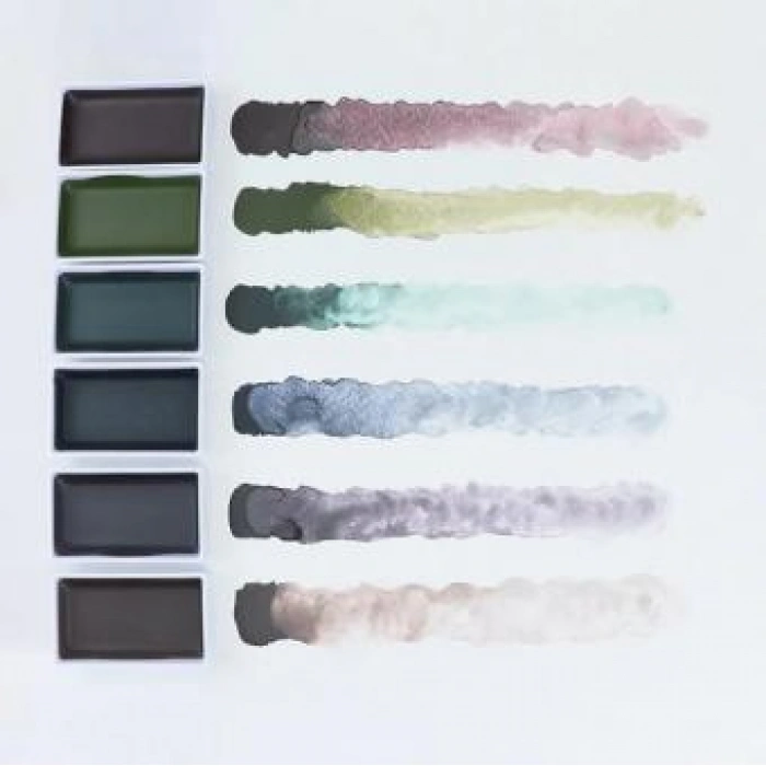 ZIG SULUBOYA GANSAI TAMBI MC20GR/6V GRAPHİTE COLOR 6 RENK