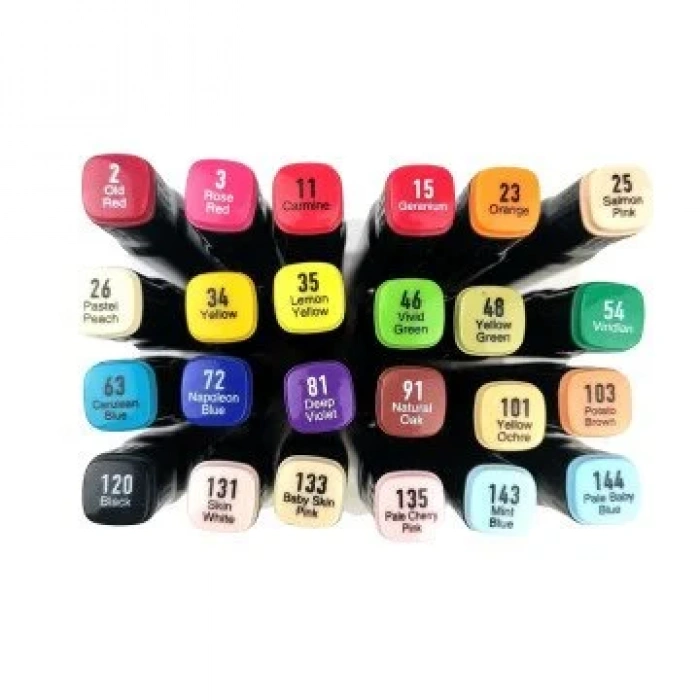 DEL REY TWIN MARKER FERMUARLI ÇANTA SET 24LÜ MN-DRZ024