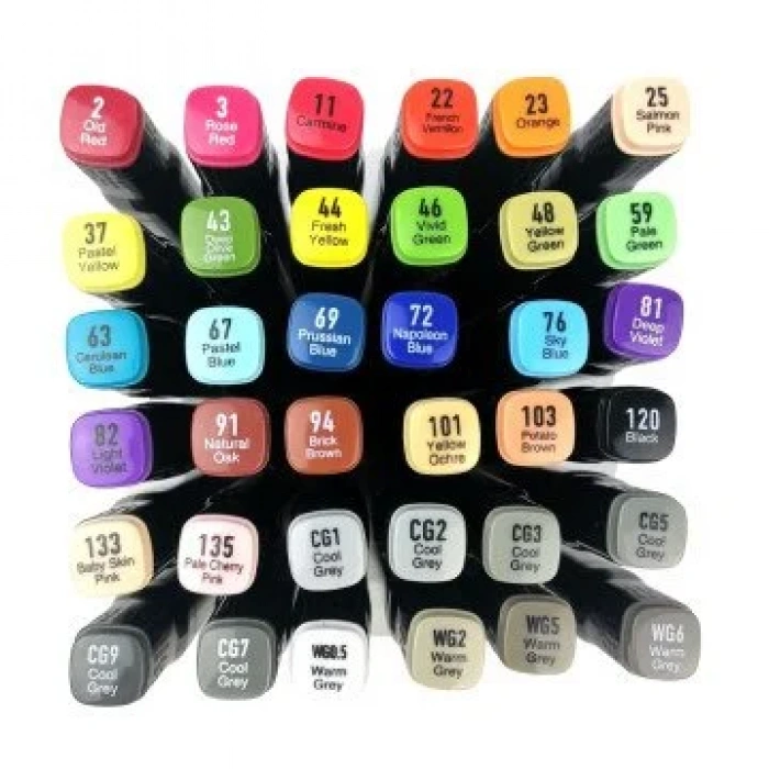 DEL REY TWIN MARKER FERMUARLI ÇANTA SET 36LI MN-DRZ036