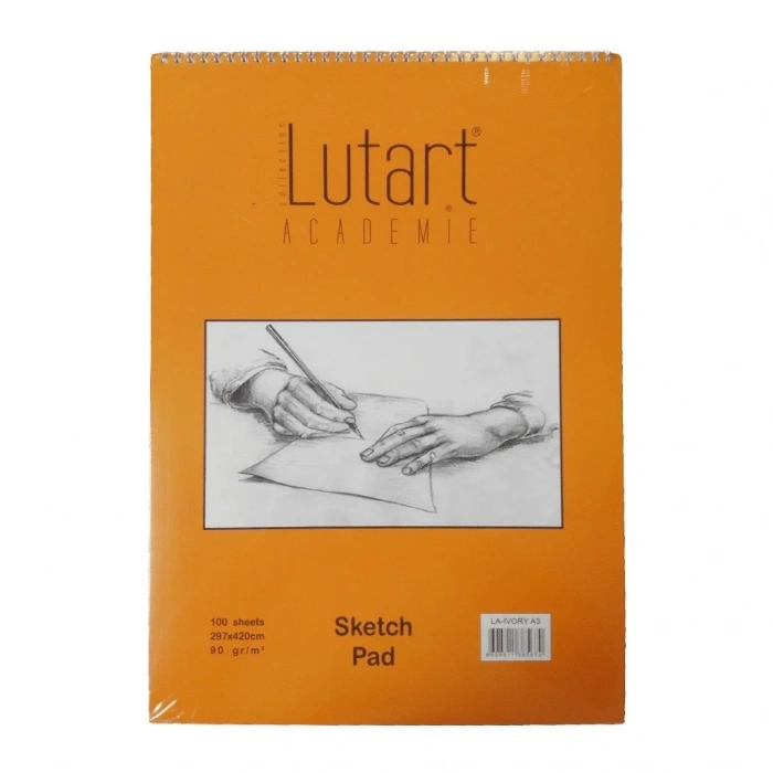 LUTART IVORY A4 ÇİZİM BLOĞU 100YP 90GR  CZB-LA-IVORY-A4