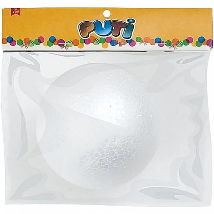 PUTİ KÖPÜK TOP 18CM TEKLİ 8955