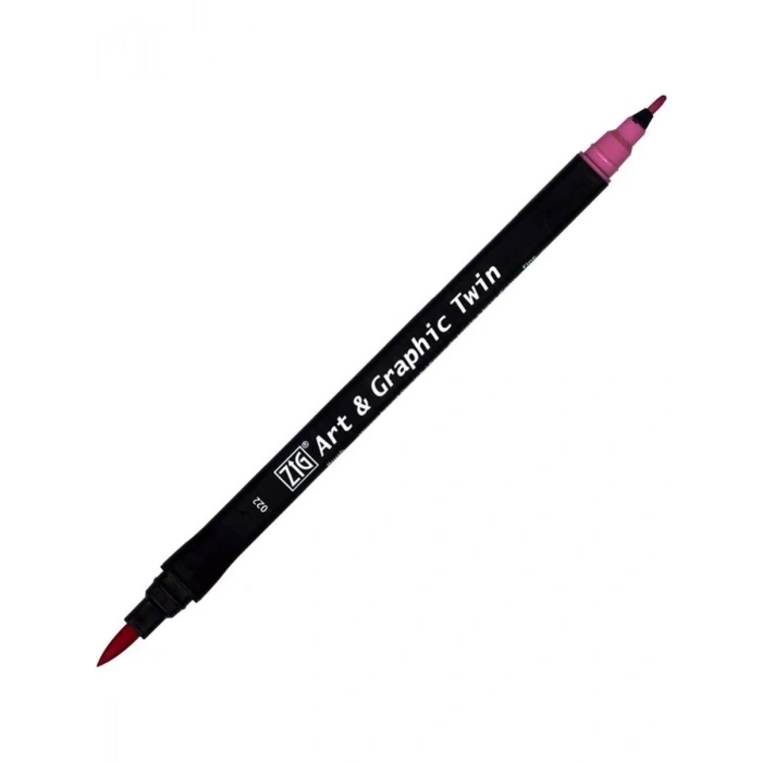 ZIG ART&GRAPHIC TWIN TUT-80 22 DARK PINK