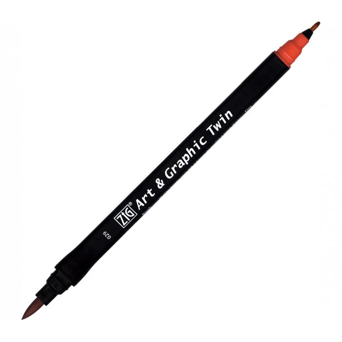 ZIG ART&GRAPHIC TWIN TUT-80 29 CARMINE RED